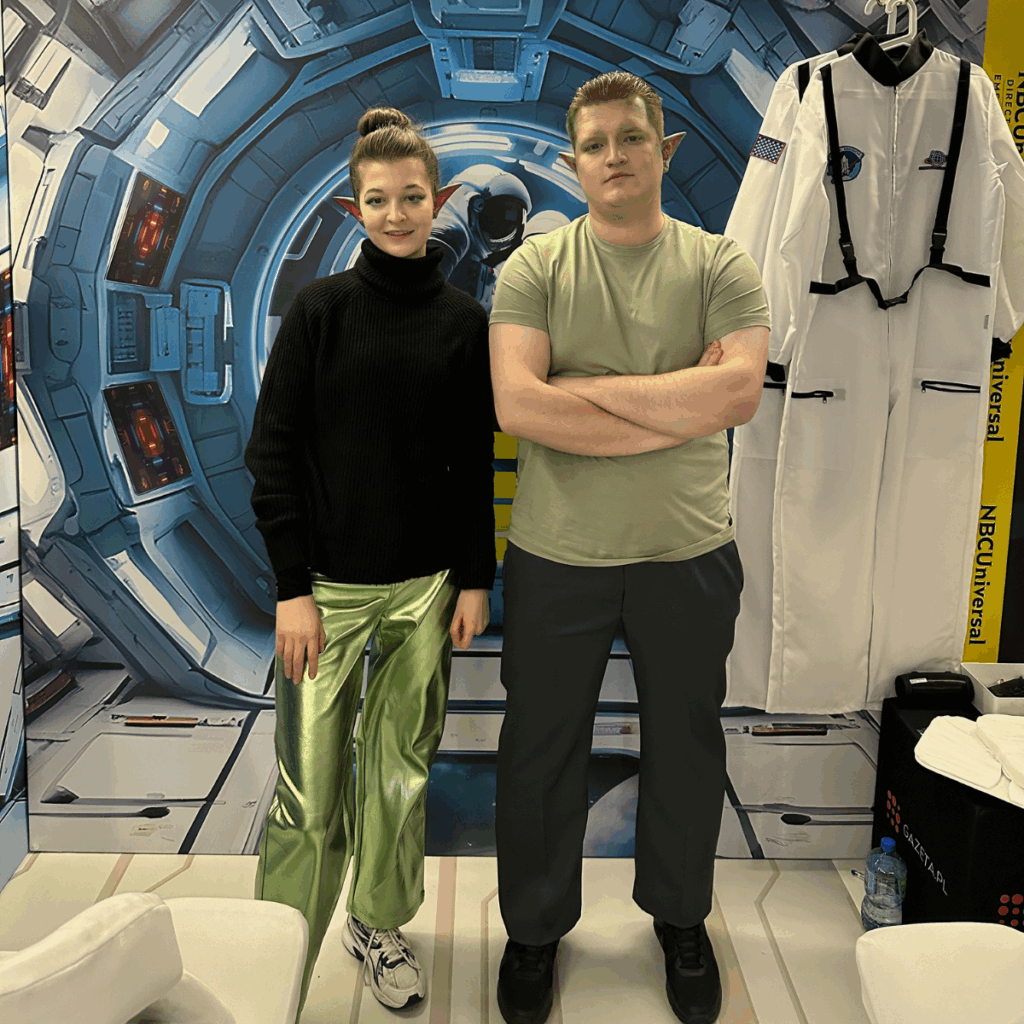 masaż pleców na evencie 