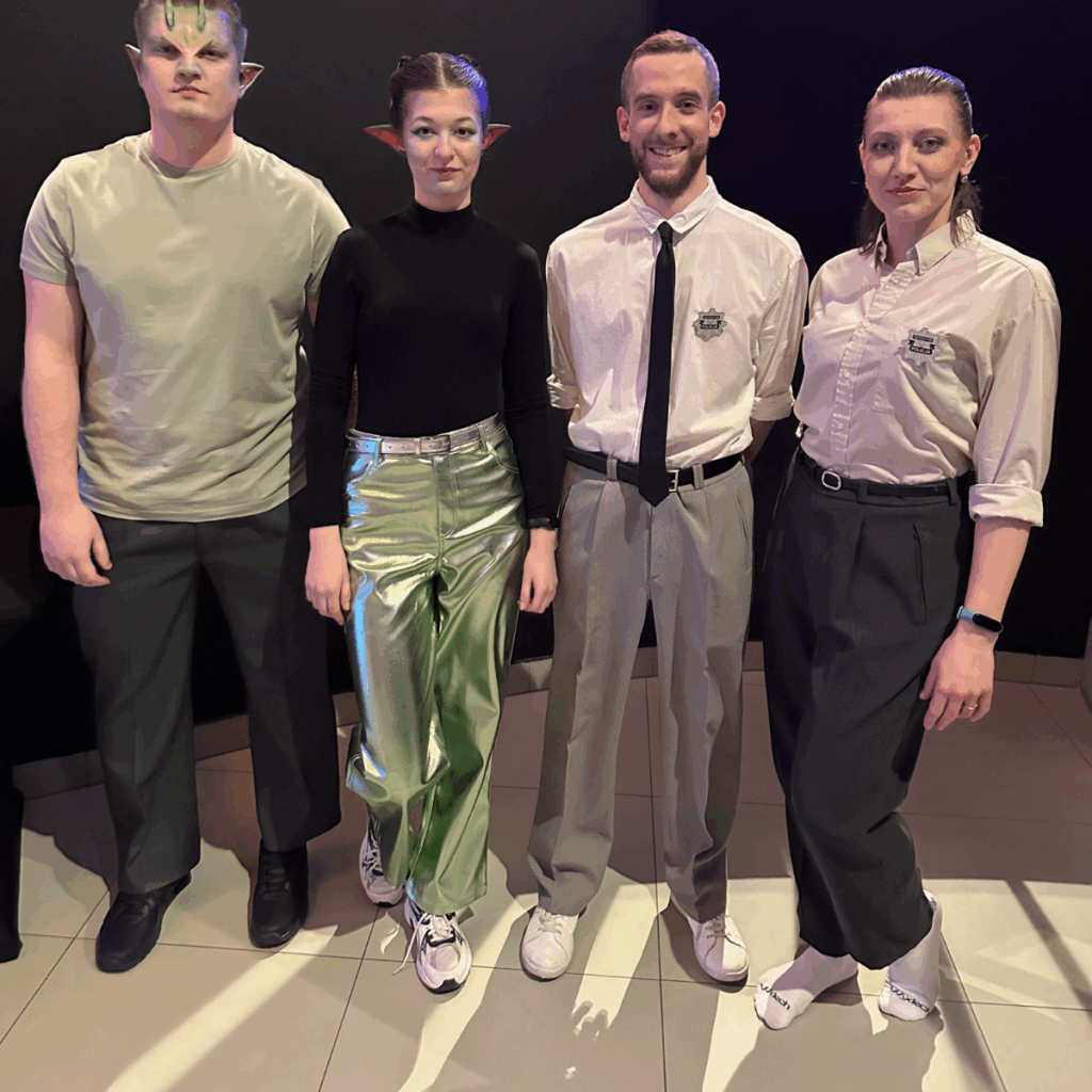 masaż pleców na evencie 