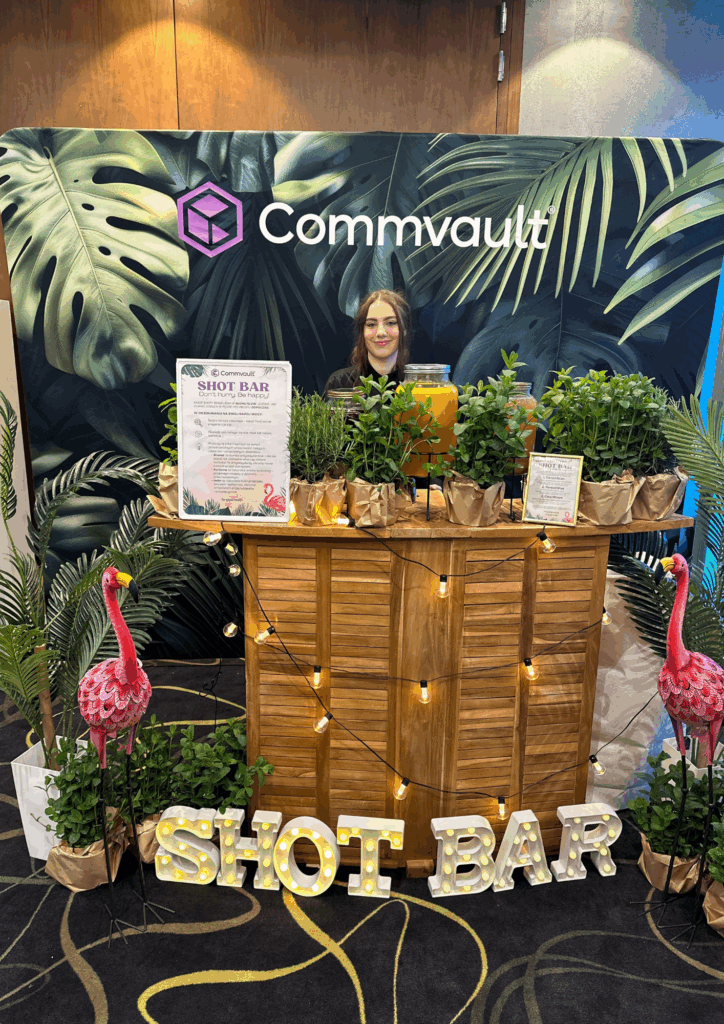 shot bar na konferencji