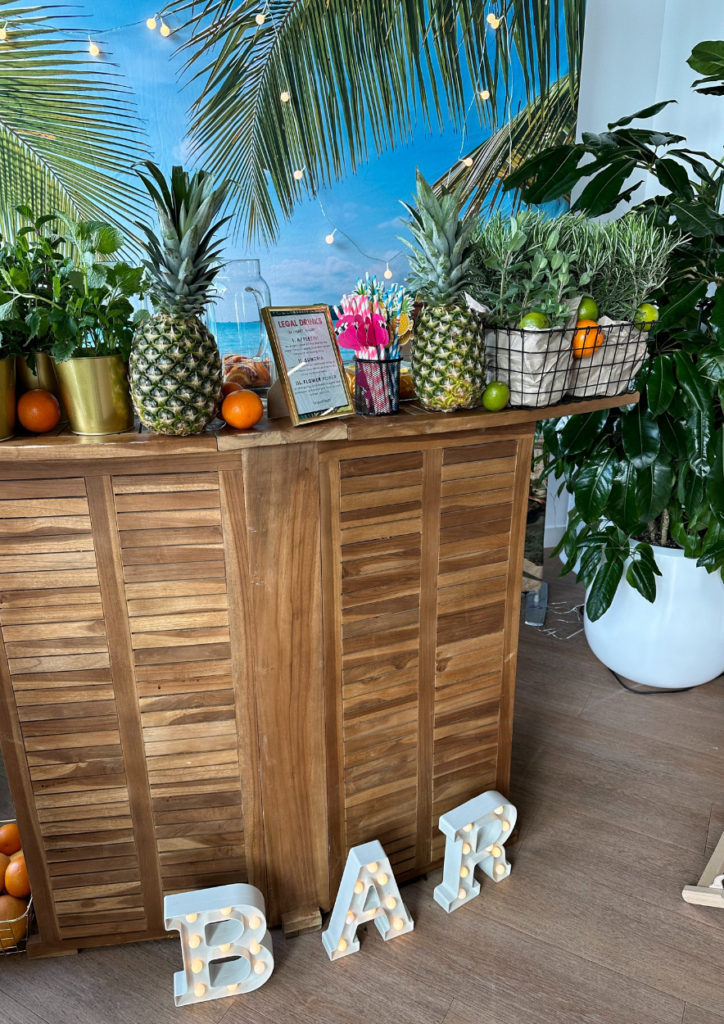 bar ze zdrowymi moctailami