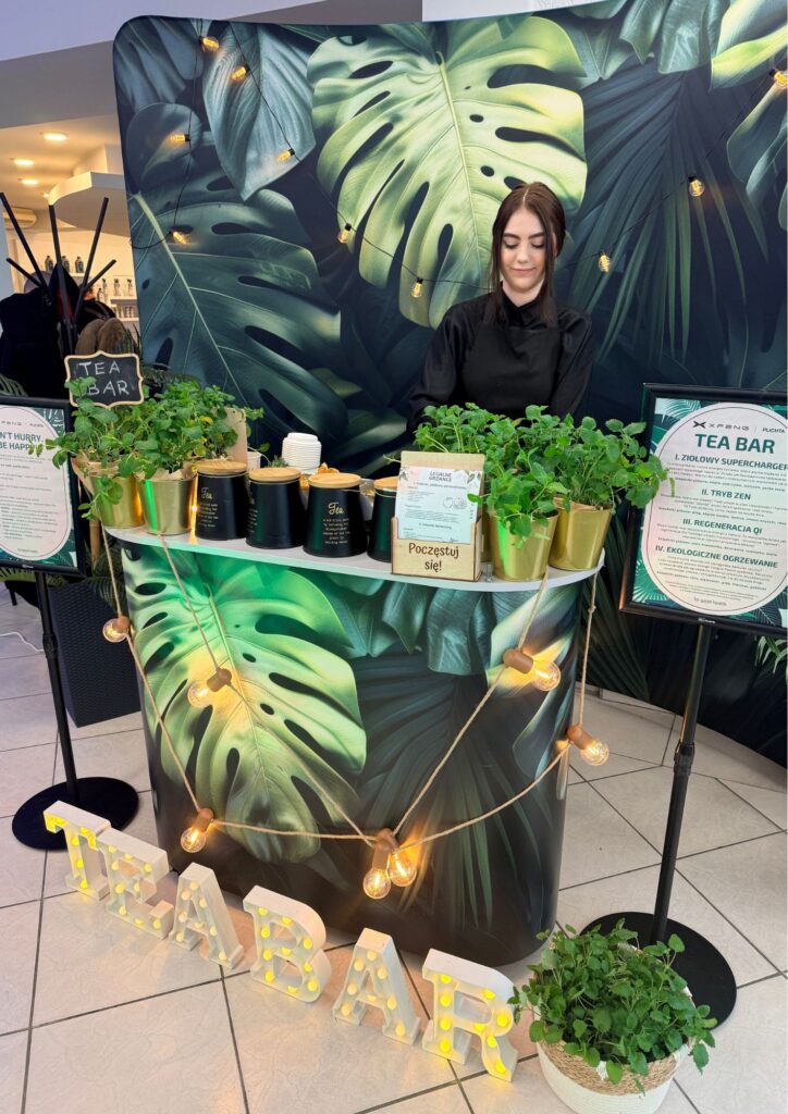 tea bar jako atrakcja ne evencie biznesowym